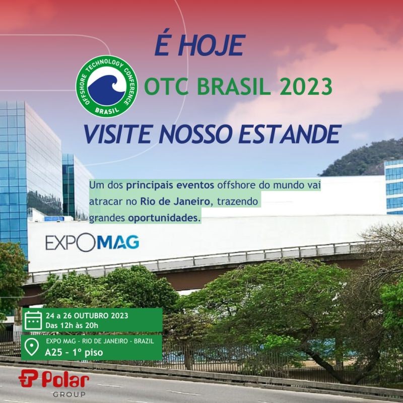 RIO DE JANEIRO É CENÁRIO PARA OTC BRASIL E A POLAR GROUP ESTÁ PRESENTE